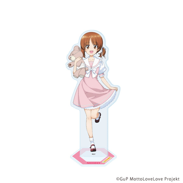 『ガールズ&パンツァー もっとらぶらぶ作戦です!』アクリルスタンド27/西住 みほ 制服アレンジver.(描き下ろしイラスト)