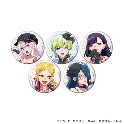 《魔都精兵的奴隶2》徽章04/全套(共5种)(全新绘制插画)