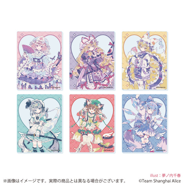 『東方Project』アクリルカード07/天使界隈ver. コンプリートセット(全6種)(描き起こしイラスト)