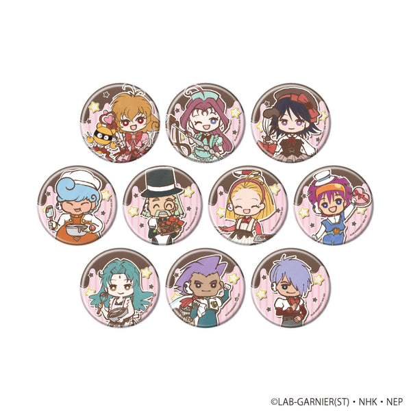 『コレクター・ユイ』缶バッジ04/コンプリートセット(全10種)(レトロアートイラスト)