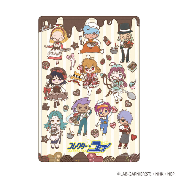 『コレクター・ユイ』キャラクリアケース02/集合デザインA(レトロアートイラスト)