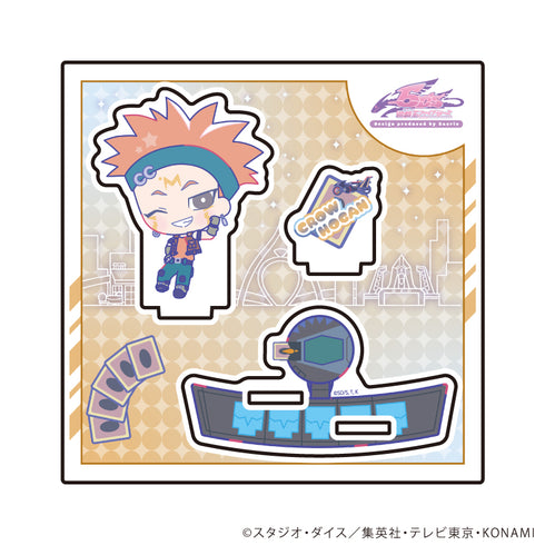 "Yu-Gi-Oh! 5D's Design produced by Sanrio" Acrylic Stand Plate 03 / Crow Hogan (Collaboration Illustration)