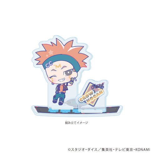 "Yu-Gi-Oh! 5D's Design produced by Sanrio" Acrylic Stand Plate 03 / Crow Hogan (Collaboration Illustration)