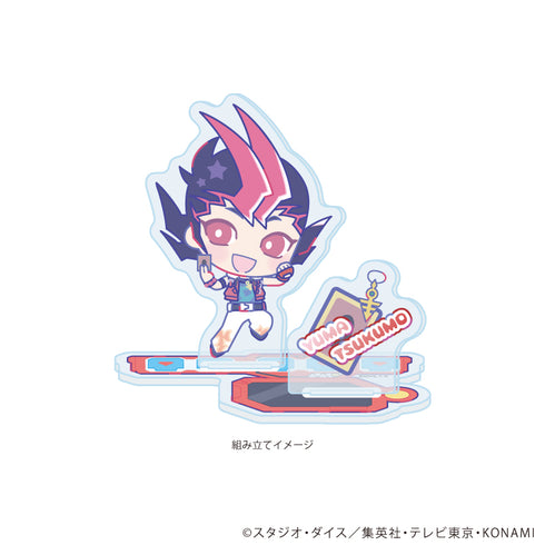 《遊戲王ZEXAL Design produced by Sanrio》壓克力立牌01/九十九遊馬(聯名插畫)