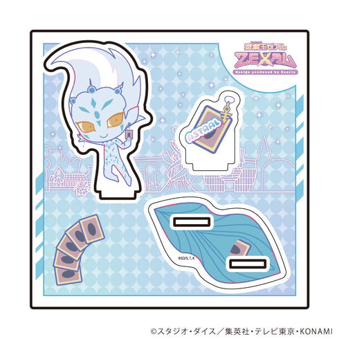 "Yu-Gi-Oh! ZEXAL Design produced by Sanrio" Acrylic Stand Plate 02 / Astral (Collaboration Illustration)
