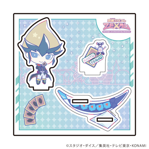 "Yu-Gi-Oh! ZEXAL Design produced by Sanrio" Acrylic Stand Plate 04 / Kaito Amagi (Collaboration Illustration)