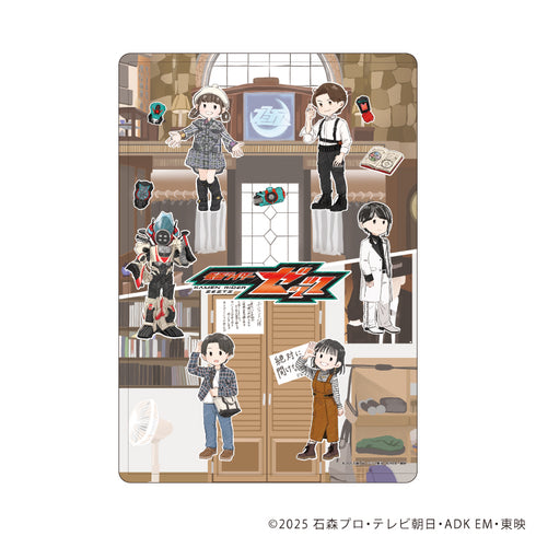 『仮面ライダーゼッツ』キャラクリアケース02/集合デザインB(グラフアートイラスト)