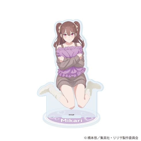 『2.5次元の誘惑』アクリルスタンド18/橘 美花莉 お部屋ニットver.(描き下ろしイラスト)
