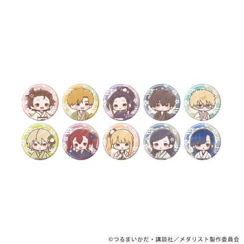 『メダリスト』缶バッジ03/コンプリートセット(全10種)(グラフアートイラスト)