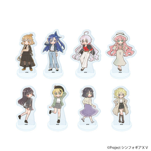 『戦姫絶唱シンフォギアXV』アクリルぷちスタンド17/ブラインド(全8種) 雑誌モデルVer.(POP Artイラスト)【BOX】【202609再販】