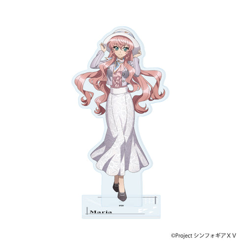 《战姬绝唱 Symphogear XV》亚克力立牌66/玛丽亚·卡登察夫娜·伊芙 杂志模特版(全新绘制插画)