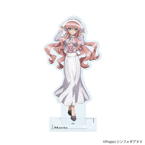 『戦姫絶唱シンフォギアXV』アクリルスタンド66/マリア・カデンツァヴナ・イヴ 雑誌モデルVer.(描き下ろしイラスト)【202609再販】