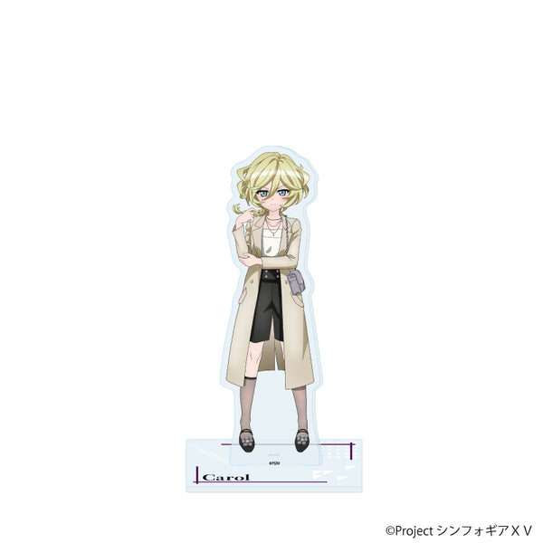 『戦姫絶唱シンフォギアXV』アクリルスタンド70/キャロル・マールス・ディーンハイム 雑誌モデルVer.(描き下ろしイラスト)