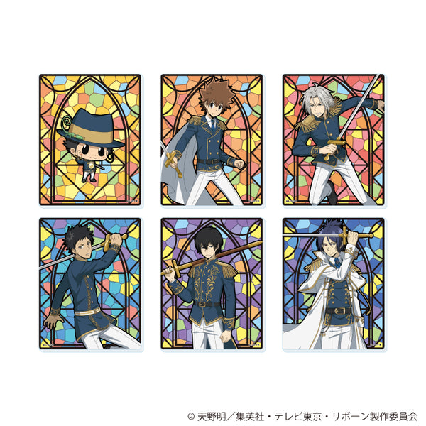 『家庭教師ヒットマンREBORN!』アクリルカード12/コンプリートセット(全6種) 騎士Ver.(描き下ろしイラスト)