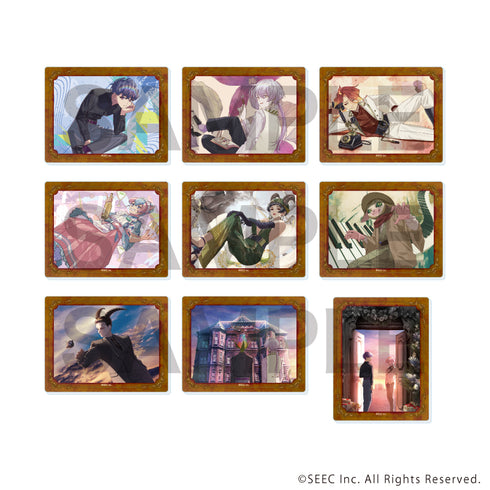 『誰ソ彼ホテル -蕾-』アクリルカード01/コンプリートセット(全9種)(公式イラスト)