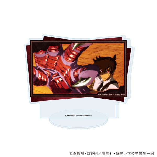 "Hell Teacher Nube" Acrylic Stand 07/A Design (Scene Illustration)