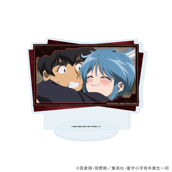 "Hell Teacher Nube" Acrylic Stand 09/C Design (Scene Illustration)