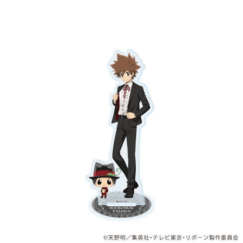 『家庭教師ヒットマンREBORN!』アクリルスタンド118/リボーン&沢田綱吉(描き下ろしイラスト)【202607再販】