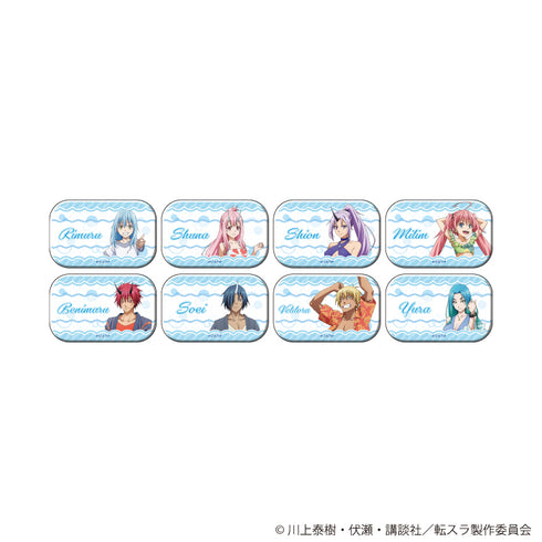 『転生したらスライムだった件 蒼海の涙編』スクエア缶バッジ01/コンプリートセット(全8種)(公式イラスト)