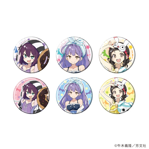 "Yumekui Merry" Pin Badge 01 / Complete Set (All 6 Varieties) (Original Illustration)