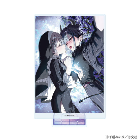 《好都合半朋友》壓克力立牌03/久留真珠海&濱薔薇輝子A(官方插畫)