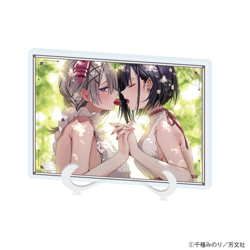 『好都合セミフレンド』アクリルアートボード(A5サイズ)02/久留真珠海&浜薔薇輝子B(公式イラスト)【202607再販】