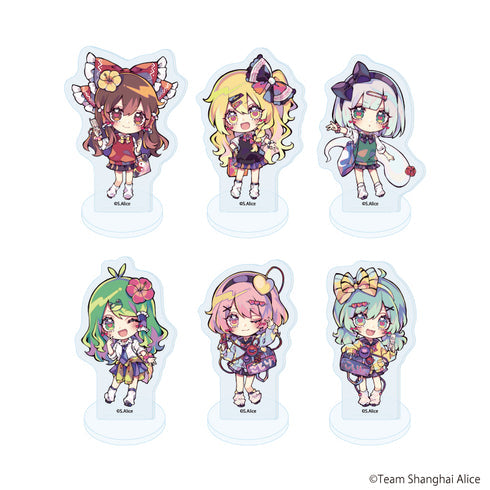 『東方Project』アクリルぷちスタンド09/平成ギャルver. ブラインド(全6種)(ミニキャライラスト)【BOX】【202607再販】