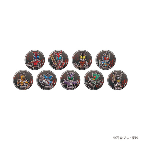 『仮面ライダーカブト』缶バッジ02/コンプリートセット(全9種)(グラフアートイラスト)