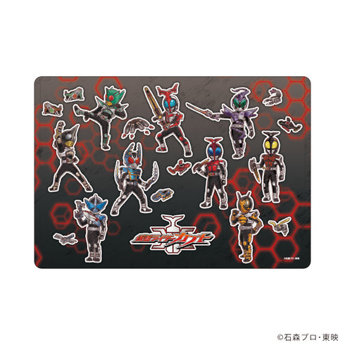 『仮面ライダーカブト』キャラクリアケース01/集合デザイン(グラフアートイラスト)
