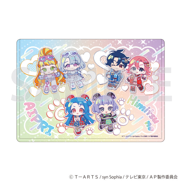 『ひみつのアイプリ』キャラクリアケース08/デザインB デュオコーデver.(ミニキャライラスト)