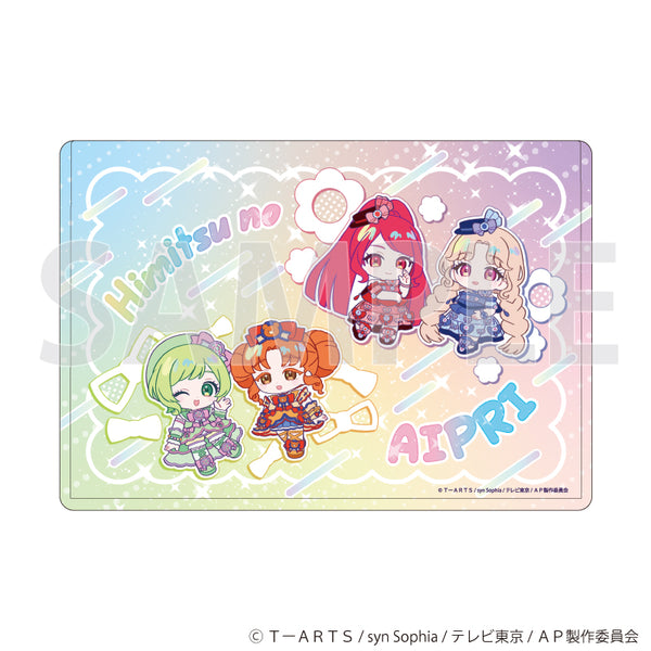 『ひみつのアイプリ』キャラクリアケース09/デザインC デュオコーデver.(ミニキャライラスト)