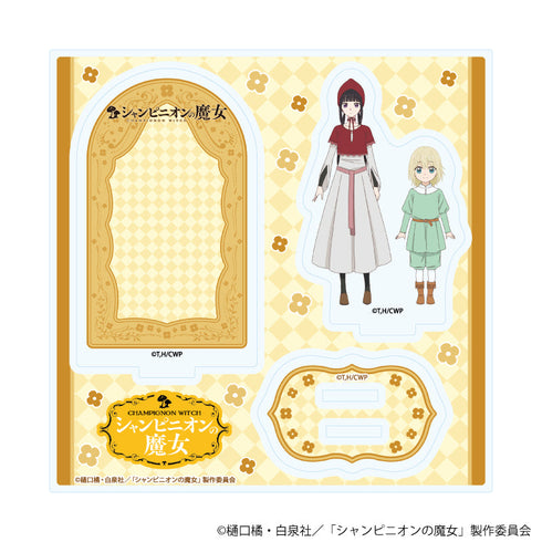 『シャンピニオンの魔女』アクリルスタンドプレート01/ルーナ&リゼ(公式イラスト)