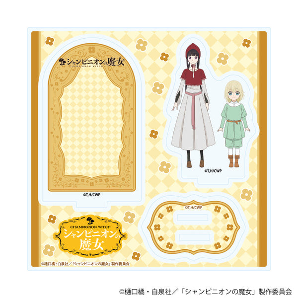『シャンピニオンの魔女』アクリルスタンドプレート01/ルーナ&リゼ(公式イラスト)