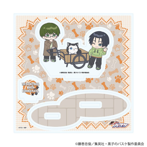 『黒子のバスケ』アクリルスタンドプレート11/秀徳 テツヤ2号といっしょver.(ミニキャライラスト)