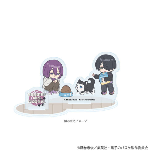 『黒子のバスケ』アクリルスタンドプレート13/陽泉 テツヤ2号といっしょver.(ミニキャライラスト)