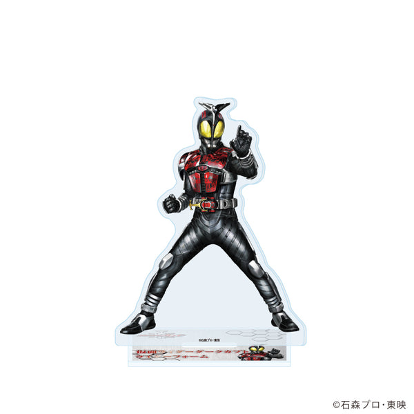 "Kamen Rider Kabuto" Acrylic Stand 03 / Kamen Rider Dark Kabuto Rider Form (Original Illustration)
