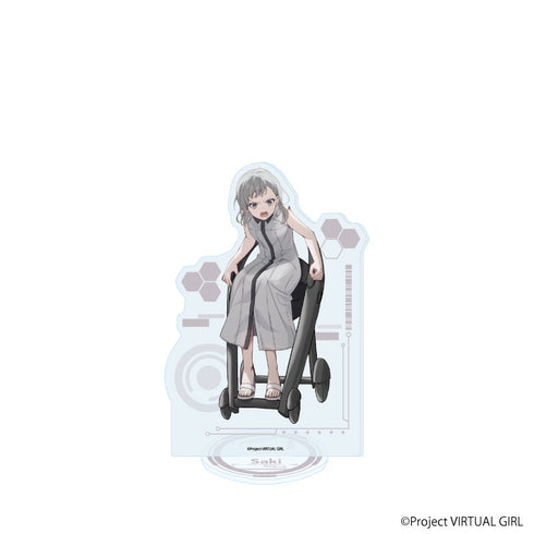 『VIRTUAL GIRL @ WORLD’S END』アクリルスタンド06/サキ(公式イラスト)