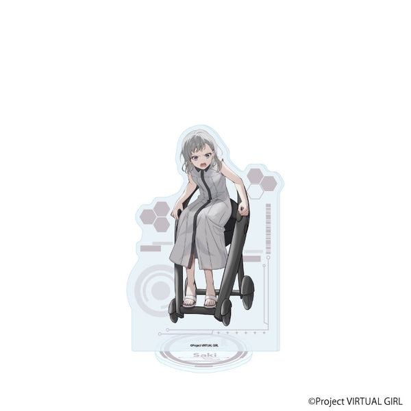 『VIRTUAL GIRL @ WORLD’S END』アクリルスタンド06/サキ(公式イラスト)