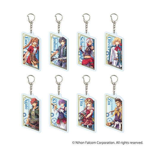 『空の軌跡 the 1st』アクリルキーホルダー01/コンプリートセット(全8種)(公式イラスト)