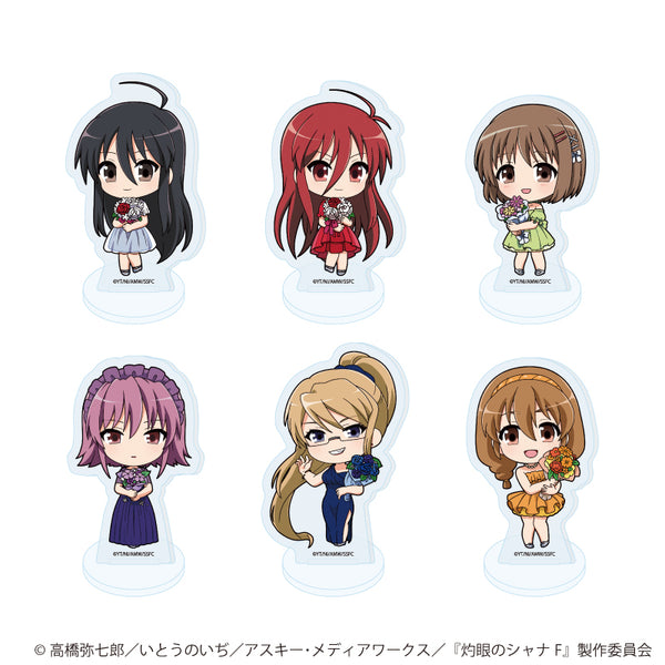 "Shakugan no Shana" Acrylic Mini Stand 01 / Celebration Ver. Complete Set (All 6 Varieties) (Mini Character Illustrations)