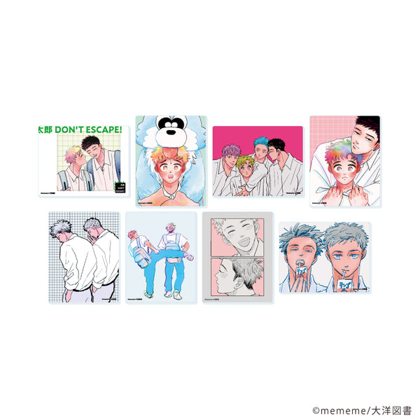 《mememe老师》亚克力卡01/全套(共8种)(官方及全新绘制插画)
