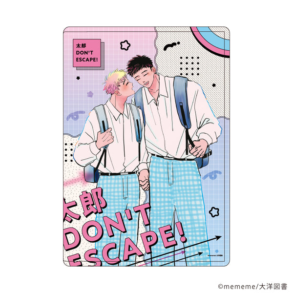 『mememe先生』キャラクリアケース01/太郎 DON’T ESCAPE!(描き下ろしイラスト)