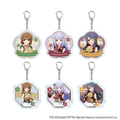 『アイドルマスター ミリオンライブ!』アクリルキーホルダー08/和風喫茶ver. コンプリートセット(全6種)(描き下ろしイラスト)