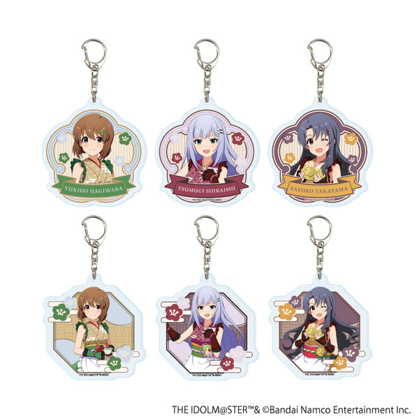 『アイドルマスター ミリオンライブ!』アクリルキーホルダー08/和風喫茶ver. コンプリートセット(全6種)(描き下ろしイラスト)