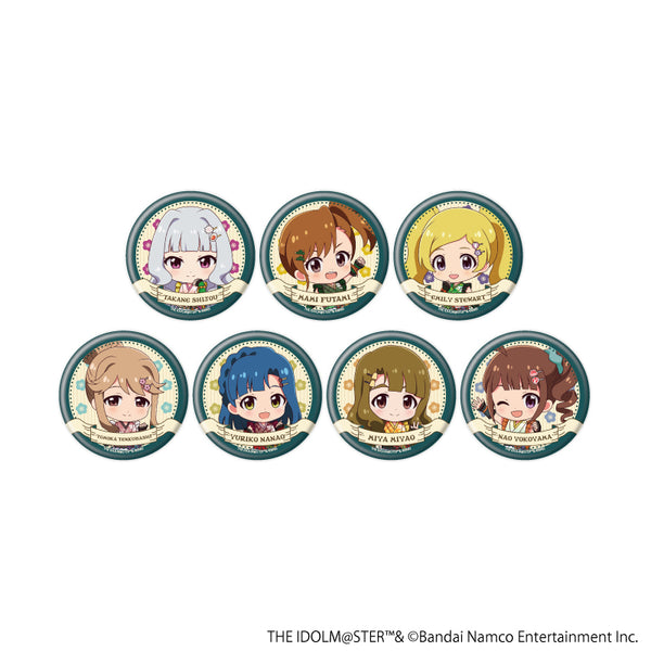 『アイドルマスター ミリオンライブ!』缶バッジ19/和風喫茶ver. コンプリートセット(全7種)(ミニキャライラスト)