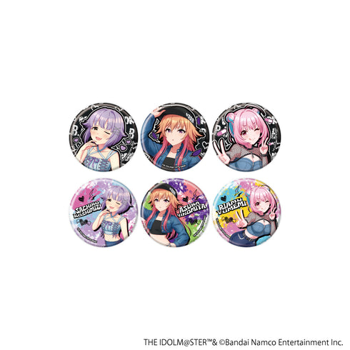 『アイドルマスター シンデレラガールズ』缶バッジ22/デニム風衣装ver. トレーディング(全6種)(描き下ろしイラスト)【BOX】【202609再販】