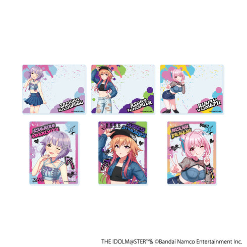 "The Idolmaster Cinderella Girls" Acrylic Card 09 / Denim-Style Outfit Ver. Complete Set (6 Varieties) (Original Illustration)