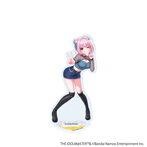 『アイドルマスター シンデレラガールズ』アクリルスタンド53/夢見りあむ デニム風衣装ver.(描き下ろしイラスト)