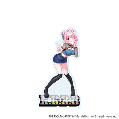 『アイドルマスター シンデレラガールズ』デカアクリルスタンド15/夢見りあむ デニム風衣装ver.(描き下ろしイラスト)【202609再販】