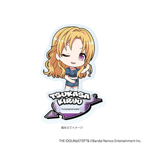 『アイドルマスター シンデレラガールズ』アクリルスタンドプレート25/桐生つかさ デニム風衣装ver.(ミニキャライラスト)【202609再販】